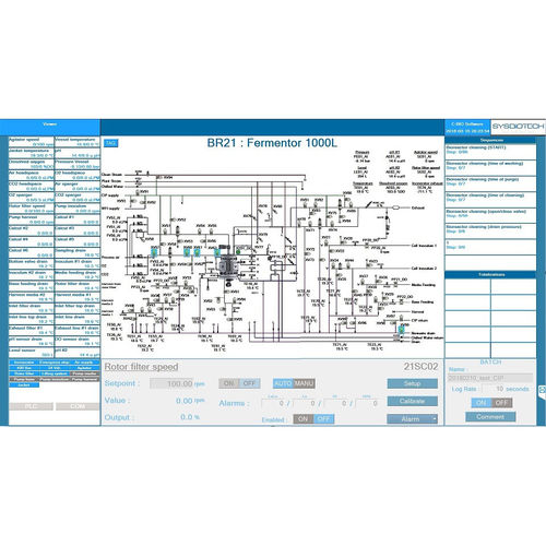 Logiciel de gestion - C-BIO2 - SYSBIOTECH - de SCADA / de processus chimiques / sur mesure