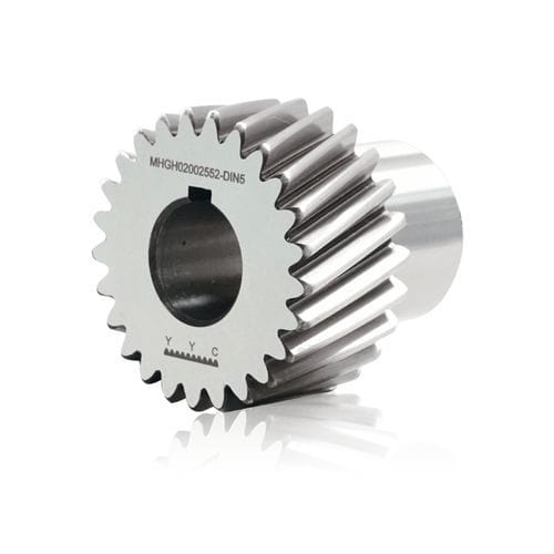 Roue dentée cylindrique - MHFGH02002721-DIN6 - Yuan Yi Chang Machinery Co., Ltd. (YYC) - à denture hélicoïdale / à bride / en acier