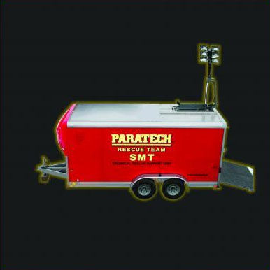 Remorque pour outils - BASIC TRENCH - Paratech Inc. - tandem / tractée