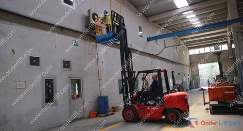 Plateforme d'accès - ONDER GRUP MAKİNE - suspendue