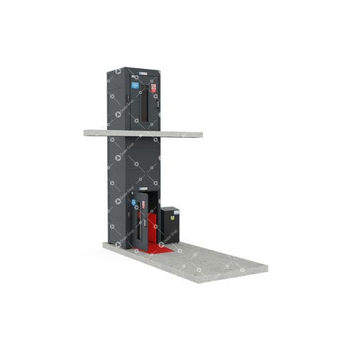Monte charge électrique - DHYA.1  - ONDER GRUP MAKİNE - à colonne