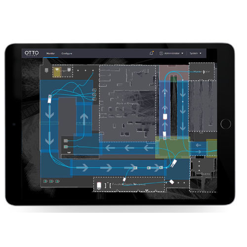 Logiciel de gestion de flotte - OTTO Fleet Manager - OTTO Motors - pour robot mobile autonome