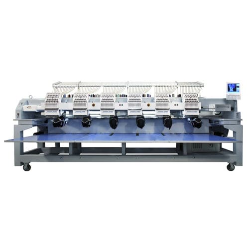 Machine à broder multitête - HM/D-1506 - Highland Embroidery Machines - à 15 aiguilles / pour casquettes