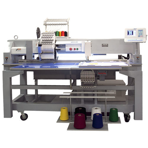Machine à broder multitête - HMC-6/12  - Highland Embroidery Machines - simple tête / à 12 aiguilles / assistée par ordinateur