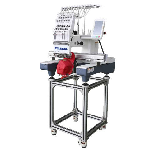 Machine à broder simple tête - FORTEVER FT-1201/1201L/1201XL - Elestar - assistée par ordinateur / pour casquettes