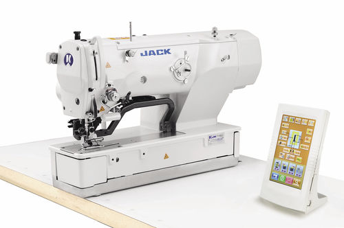 Machine à coudre point de chaînette double - Jack JK-T1790B - Elestar - à deux aiguilles / de tissus / fixe