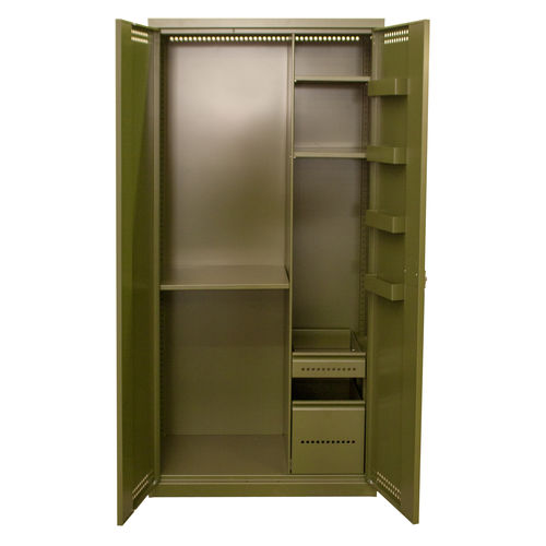 Armoire de stockage - Vildeta JSC - au sol / double porte / MIL-STD