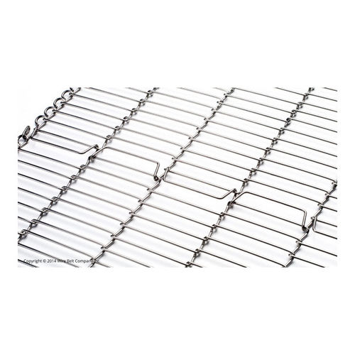 Bande de convoyeur grillagée - EZ-Splice® - Wire Belt Company Osterloh GmbH - en métal