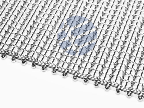 Bande de convoyeur flexible - Eye-Flex® - Wire Belt Company Osterloh GmbH - modulaire / en métal / pour l'industrie chimique