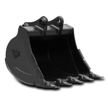 Godet trapézoïdal - JCB - pour pelle hydraulique / pour chargeuse pelleteuse / à 6 dents