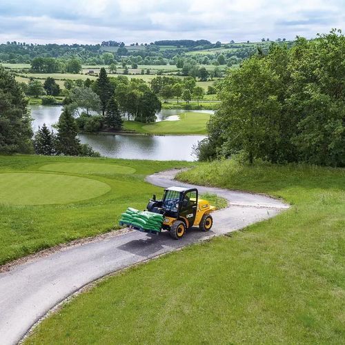 Chariot élévateur télescopique à petit rayon de braquage - 520-40 Agri - JCB - ergonomique / compact / maniable