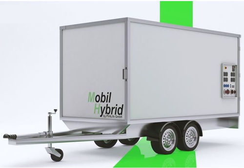 Groupe électrogène au biogaz - 2409 - MobilHybrid by PV4Life GmbH - GPL / hybride / triphasé
