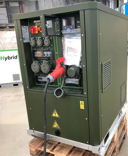 Groupe électrogène hybride - MobilHybrid MH12 - MobilHybrid by PV4Life GmbH - alimenté par batterie / triphasé / en container