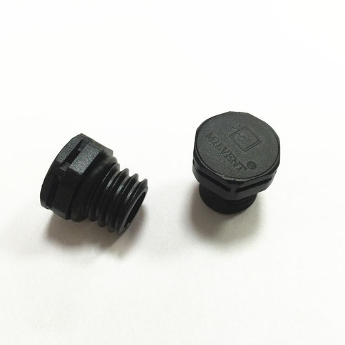 Embout recouvrant non fileté - NPT1/4 - Shenzhen Milvent Technology Co.,Ltd - cylindrique / en plastique / de protection