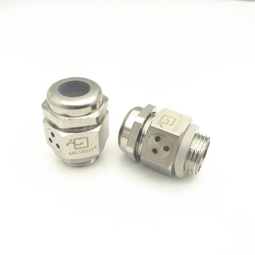 Presse-étoupe en métal - MIV-MCA16 - Shenzhen Milvent Technology Co.,Ltd - IP68 / IP66 / fileté