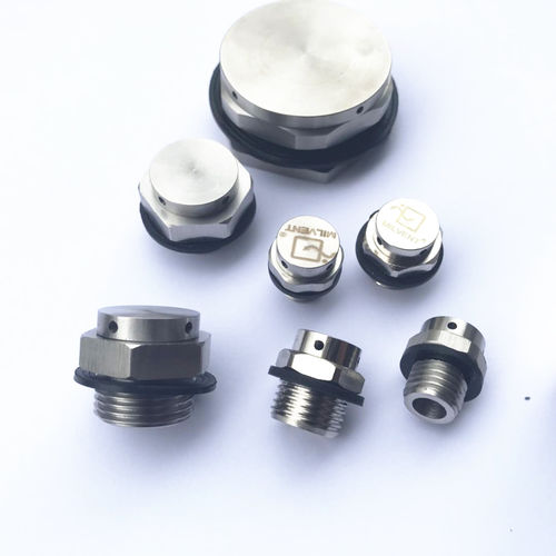 Bouchon d'évent - MIV-20MSUS - Shenzhen Milvent Technology Co.,Ltd - hexagonal / fileté / en acier inoxydable