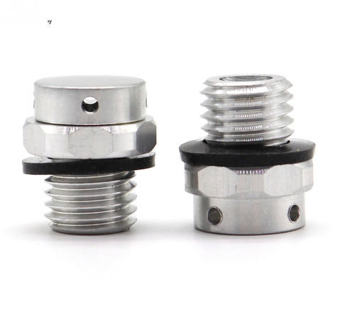 Bouchon rond - M12*1.5 - Shenzhen Milvent Technology Co.,Ltd - en métal / d'évent / pour hautes températures