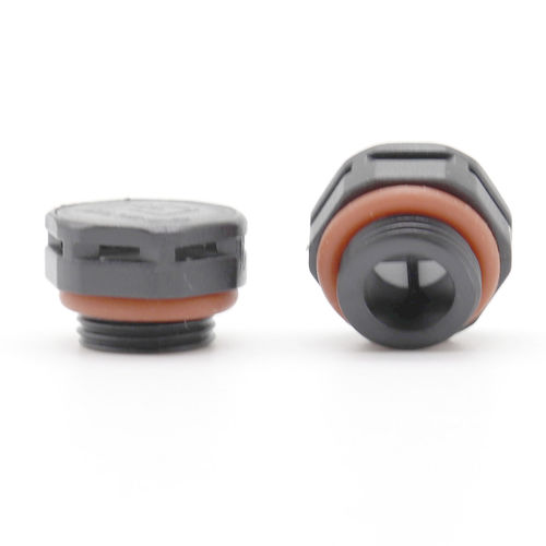 Embout recouvrant fileté - MIV-1210B - Shenzhen Milvent Technology Co.,Ltd - rond / en plastique / de protection
