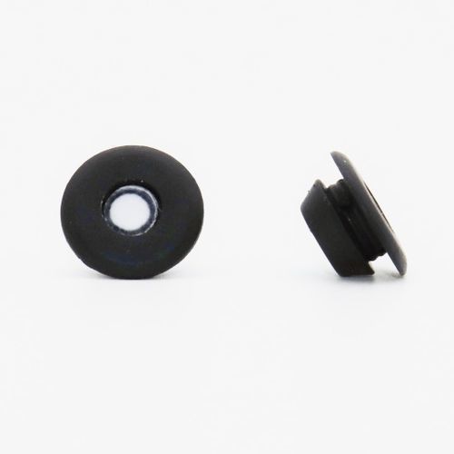 Bouchon aérateur - MIV-VE06 - Shenzhen Milvent Technology Co.,Ltd - rond / mâle / en caoutchouc noir