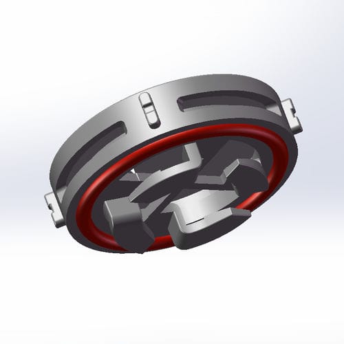 Bouchon pour batterie - Shenzhen Milvent Technology Co.,Ltd - rond / mâle / en PBT