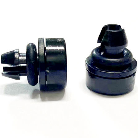 Bouchon rond - MIV-SNAP-6.35 - Shenzhen Milvent Technology Co.,Ltd - encliquetable / en PA6 / d'échappement