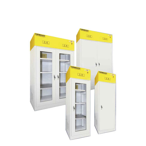 Armoire de stockage - CS106H, CS103H, CS106GH, CS103GH - Chemisafe - au sol / double porte / à étagères