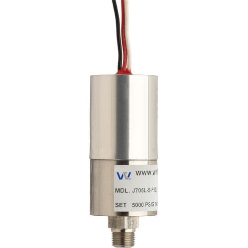 Pressostat à piston - J705L  - Whitman Controls Corporation - pour gaz / pour huile / pour eau