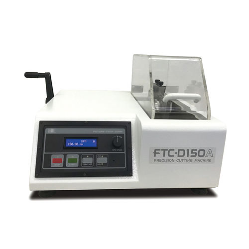 Machine de découpe à lame rotative - FTC-D150A - FUTURE TECH - pour métal / pour céramique / d'échantillons