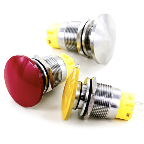 Bouton poussoir robuste - ERX Series - TactHill by Kynoppe - tactile / IP67 / 2NO/NF