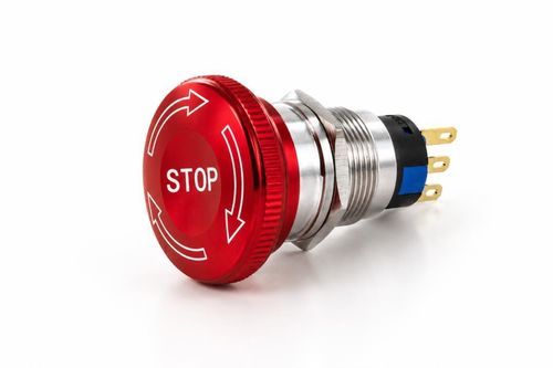 Bouton poussoir d'arrêt d'urgence - K-MAX - TactHill by Kynoppe - coup de poing / IP66 / IP65