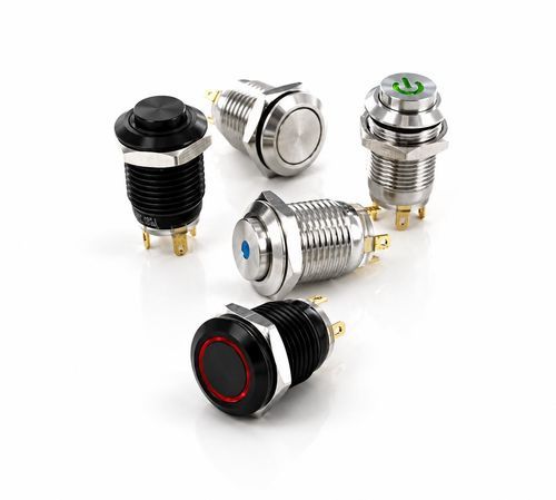 Bouton poussoir lumineux (LED) - SOAV112 - TactHill by Kynoppe - à ressort / antivandalisme / étanche