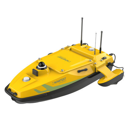 Drone aquatique pour la cartographie topographique sous-marine - HydroBoat 1500 - Novatest