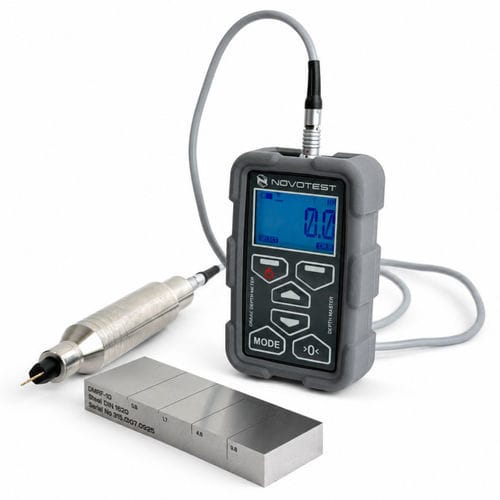 Jauge de profondeur numérique - Novatest - haute précision / IP54 / de défauts