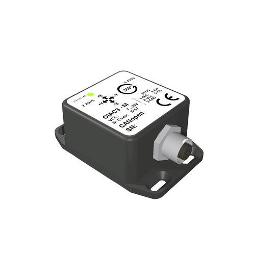 Inclinomètre 1 axe - OIAC3 - Optoi Microelectronics - CANopen / analogique / MEMS