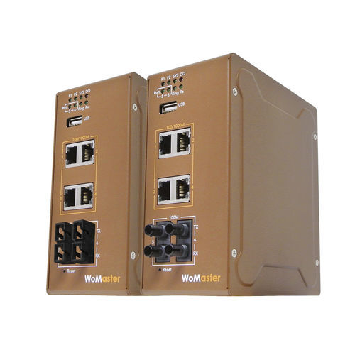 Commutateur Ethernet administrable - DS306 series - WoMaster - 6 ports / de niveau 2 / Gigabit Ethernet