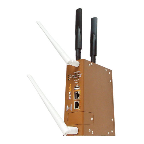 Passerelle LoRaWAN - WR322GR EC LTE LORAWAN series - WoMaster - de communication / de sécurité / IoT
