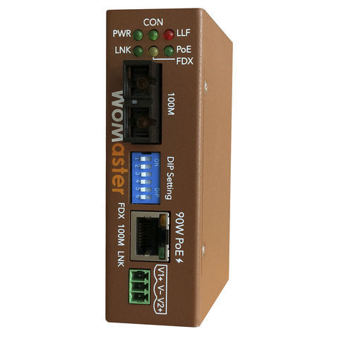 Convertisseur média - DP101 series - WoMaster - de signal / de puissance / Ethernet