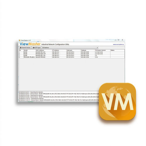 Logiciel de supervision - ViewMaster - WoMaster - configuration / import/export de données / pour l'industrie