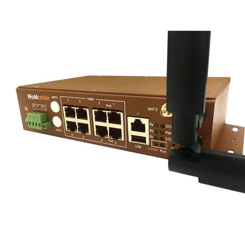 Passerelle de sécurité - WR319A-LTE - WoMaster - industrielle / IoT / WAN