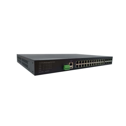 Commutateur Ethernet PoE - RP428 series - WoMaster - administrable / 28 ports / de niveau 2