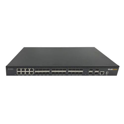 Commutateur Ethernet administrable -  IRS628XG-8GC16GF4XGF - WoMaster - 28 ports / Gigabit Ethernet / de niveau 3