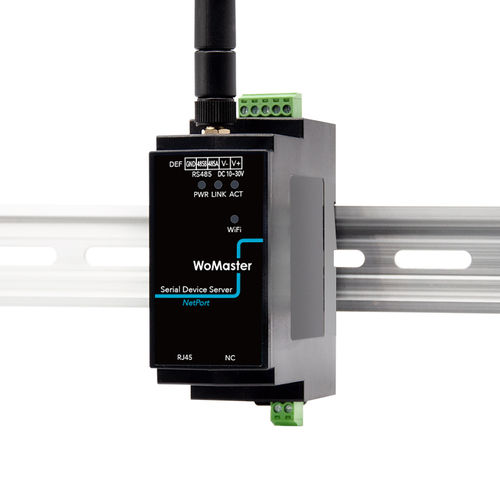 Serveur de périphérique Modbus -  NPS6131A  - WoMaster - RS-485 / LAN / Modbus RTU