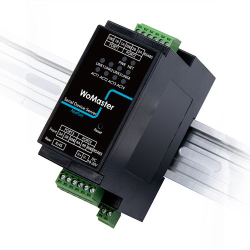 Serveur de périphérique RS-485 - NPS5431A - WoMaster - LAN / Modbus RTU / Modbus TCP