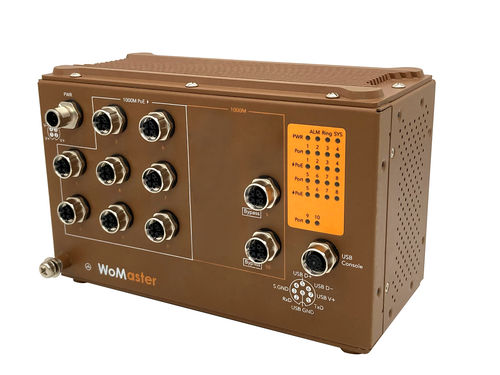 Commutateur Ethernet administrable - MP610 - WoMaster - 10 ports / gigabit / de niveau 3
