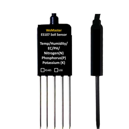 Capteur pH multiparamètres - ES107-Soil - WoMaster - du sol / USB / Modbus RTU
