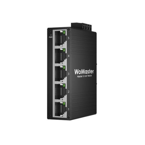 Commutateur Ethernet non administrable - IDS205G - WoMaster - 5 ports / de niveau 2 / Gigabit Ethernet