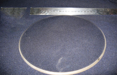 Fenêtre optique de grande dimension - ARD Optics - rond / en saphir