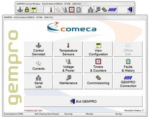 Logiciel de supervision - GEMPRO - Comeca Group - de commande / configuration / de pilotage