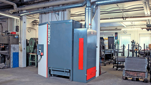 Dépoussiéreur à cartouche - MOBEX P series - oberA - décolmatage pneumatique / pour l'industrie textile / compact
