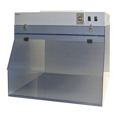 Cabine à flux laminaire vertical - 1000-7-H - Cleatech LLC - portable